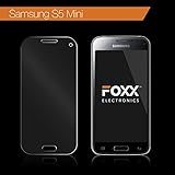 Samsung S5 Mini Tempered Glass Screen Protector - Excellent Fitting Premium 9H Glass Featuring Anti-scratch, Anti-fingerprint, Bubble Free, Pressure-resistant Features By Foxx Electronics
