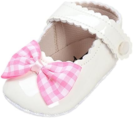 for 0-18 Months Baby, Bowknot Vintage Princess Baby Shoes Soft Soles Crib Shoes Sneakers by Williant (Pink, 6-12 months)