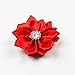 15-20 PCS Baby Girl Chiffon Flowers Lined Hair Bows Clips for Teens Girls Babies Toddlers