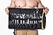 CRAZY ANTS 25 Slots Reel Rolling Tool Bag, Heavy Duty Roll Up Tool Bag Organizer, Professional Tool Roll Bag for Mechanic, Carpenter, Electrician & Hobbyist