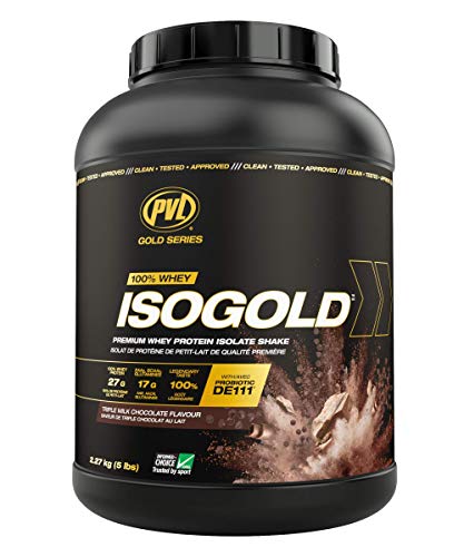 PVL ISOGOLD – Grass Fed - Premium Isolate 100% Whey Protein Shake (2.27 kg (Pack of 1), Chocolate)