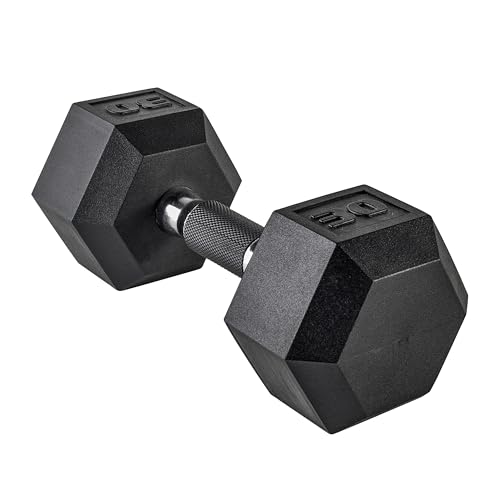 CAP Barbell Hantel-Gewicht, beschichtet, mit gepolstertem Griff, einzeln, 13,6 kg