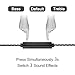 Bluetooth Headphones, Wireless 4.1 Textile Cable IPX7 Waterproof Sports Headset for Running Workout Gym, Magnetic Sweatproof Noise Cancelling Earbuds, In Ear Stereo Earphones with Mic & Volume Control