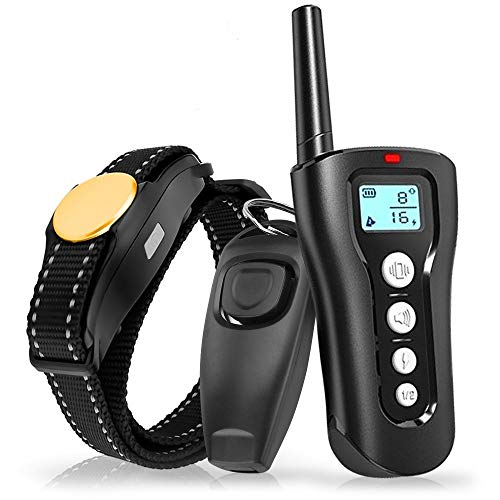 Amakin Shock Collar for Dogs. 2018 Upgraded 1000ft Dog Training Collar