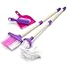 Little Treasures Mommy's Little Helper Toy Mini Sized Cleaning Play Set, Light-Weight