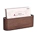 MaxGear Business Card Holder Wood Business Cards Holder for Desk Business Card Display Holder Desktop Business Card Stand for Office,Tabletop - Rectangle 2 Pack