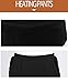 FERNIDA Electric Heated Thermal Trouser Outdoor Exercise Heating Warm Pants for Women/Men/Senior(Battery Included) Black