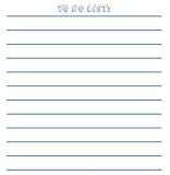 Flexible Magnetic TO DO LIST Dry Erase White Board For Fridge - refrigerator message board