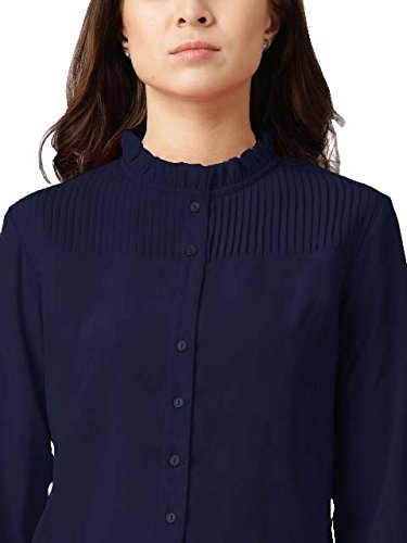 leriya fashion women's diamond crepe top (lf-w1093, multicolour, medium)