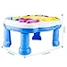 Biulotter Musical Toddler Activity Table, Music Learning Center for 1-3 Years Old Boys & Girls, Light & Sound Toys