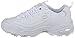 Skechers Sport Women's D'Lites Fresh Start Memory Foam Lace-up Sneaker,White Silver,6.5 W US