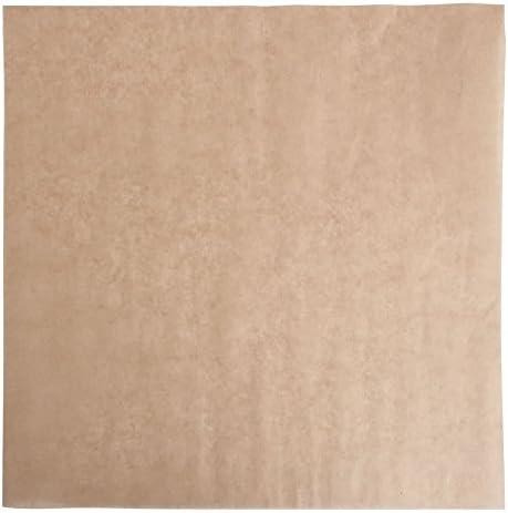 100 Sheets 12 x 12 inch / Natural Kraft Food Basket Liner Wax Coated Deli Wrapping Tissue Sandwich Wrap
