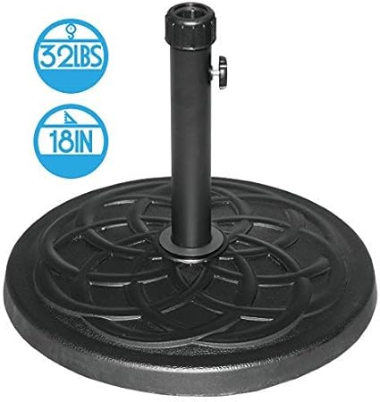 tropishade cast iron umbrella base