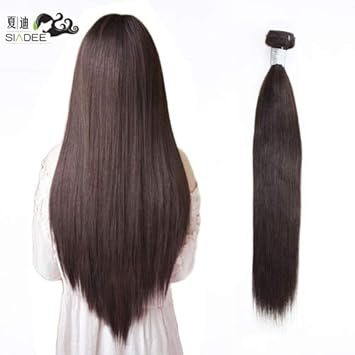 Amazon Com Siadee Hair Bundles Brazilian Silky Straight Natural