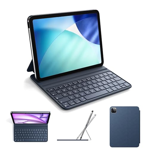 HOU Smart Folio Tastaturhülle für iPad Air 11″ M4/M3/M2,Air 5/4. Generation