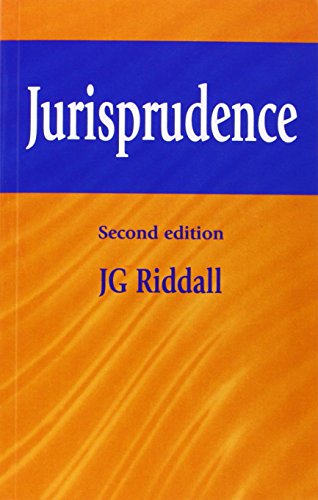 Jurisprudence
 By J. G. Riddall