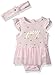 Juicy Couture Baby Girls Tutu Bodysuit, Pink, 18M