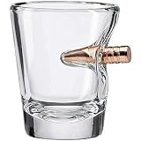 Barbuzzo 50 Cal Shot Glasses Set Of 2 – Realistic Bullet-Casing Style, 2oz Capacity, Perfect For Mancaves & Collectors - View #6