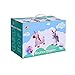Kiddie Play Horse Hopper Unicorn Inflatable Ride On Bouncy Animal Hoppity Hop Toy for Kids (Pump Included)