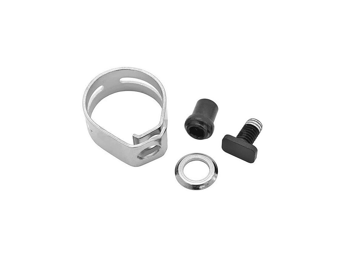 SHIMANO Unisex Spre Str8150 Clamp Band 23.8-24.2mm Bicycle Parts, Silver