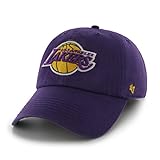 NBA Los Angeles Lakers '47 Franchise Fitted Hat, Purple, Large