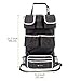 EZOWare Backseat Car Hanging Organizer Multipurpose Travel Pouch Pocket Organizer Back Seat Kicker Protector Perfect For Baby Kids Children Toddlers