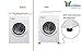 Bundaloo Anti Vibration Pads For Washing Machine and Dryer (8)