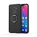 DWAYBOX Xiaomi Pocophone F1 Case Ring Holder Iron Man Design 2 in 1 Hybrid Heavy Duty Armor Hard Back Case Cover for Xiaomi Pocophone F1 6.18 Inch (Black)