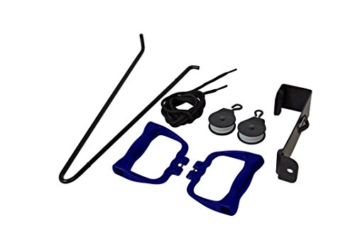 Blue Jay Move those Shoulders Overdoor Pulley Exerciser, Increase Range of Motion, Shoulder Rehabilitation, Dual Pulleys For Easy Operation, Portable, Ergonomic Handles, Comfort of Your Own Home