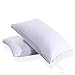 Homelike Moment Goose Feather Down Pillows for Sleeping 2 Pack Bed Pillow King Size Pillows Set of 2 Hypoallergenic Gusseted