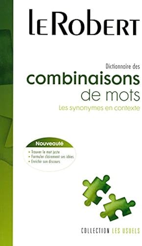 Download Dictionnaire des combinaisons de mots PDF