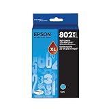 Epson T802XL220 DURABrite Ultra Cyan High Capacity Cartridge Ink