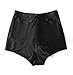 iloveSIA Women's Sexy Shorts Hot Pants High Waist Black Size L