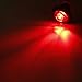 Partsam 5x Clear lens/Red LED 3/4