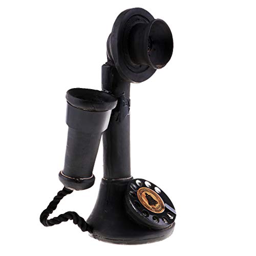 Baosity Vintage Antique Rotary Telephone Corded Retro Phone Home Decoration 7111-39 - Thumbnail 5