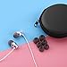 Earphones Earbuds In ear Headphones Wired earphone Microphone Bass Stereo Sports Running Noise-isolating with Mic For IPhone IPad Android Mp3 mp4 Player Tablet 3.5mm Audio Jack Silver White