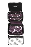 EMME Original - Hanging Compartmentalized Cosmetic and Toiletry Bag for Organized Travel