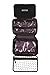 EMME Original - Hanging Compartmentalized Cosmetic and Toiletry Bag for Organized Travel