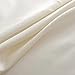 3-piece Luxury 100% Egyptian Cotton Solid Color Duvet Cover Set,Smooth & Ultra Soft (Queen, Cream White)