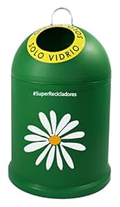 Miniglu CUBO PARA RECICLADO DE VIDRIO Agatha Ruiz: Amazon.es: Hogar