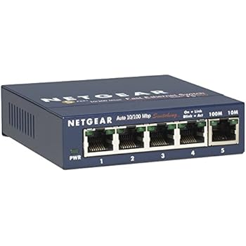 NETGEAR ProSAFE FS105NA 5-Port Fast Ethernet Switch (FS105NA)
