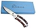 MAIRICO Premium Super Heavy Duty Spring Loaded Poultry Kitchen Shears with Stainless Steel Blades and Finest Wood Handles - Ultimate Kitchen Scissors for Bones