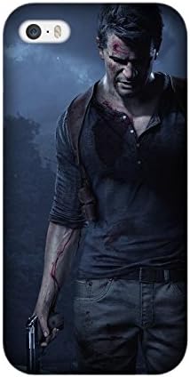Personalized Protective Hard Textured Game Uncharted 4: A Thief's End Cell Phone Case Cover Compatible with Iphone 5/5S/Iphone SE