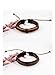 Bogo Arty Multi-style Fashion Leather Bracelet Handmade Braided Wristband Adjustable Unisex Bangles