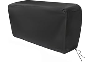KoiLykke Electric Log Splitter Cover 5-9 Ton Wood Splitter, 37.8 x 11.8 x 19.3 Inch, 210D Oxford Cloth, Black