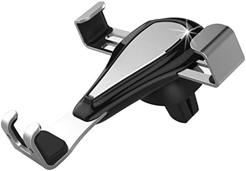 EAZOO ll003 Universal Air Vent Gravity Phone Car Mount Holder by Fast Gravity Auto Technology for iPhone X/8/8S/Samsung Galaxy S8 Plus and More - Black