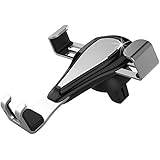 EAZOO ll003 Universal Air Vent Gravity Phone Car Mount Holder by Fast Gravity Auto Technology for iPhone X/8/8S/Samsung Galaxy S8 Plus and More - Black