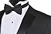 Men's Classic Black Formal Tuxedo Suit - Ultra Soft Fabric (36 Short)