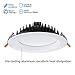 TORCHSTAR 6 Inch LED Slim Recessed Lighting with Junction Box, 18W=150W, Dimmable Airtight Downlight, IC Rated, 1500lm, 3000K Warm White, JA8&T24&ETL&Energy Star Listed, 5 Years Warranty, Pack of 4