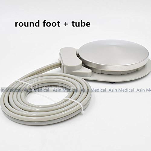 Portal Cool Good Quality 2016 New Dental 2 Holes Foot Control Switch with Tube Pedal Dental Valve Dental Materials Dental Chair Unit: Round Foot with Tube
